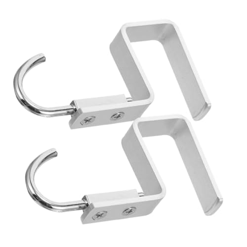 Cabilock 2pcs Desk Purse Holder Hook Aluminum Alloy Backpack Hanger for Office Easy Hanging and Removal Table Hooks for Hanging Bags