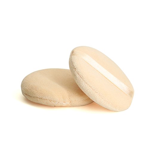 Cinlla Powder Puff for Makeup Face Powder (2 Pieces)