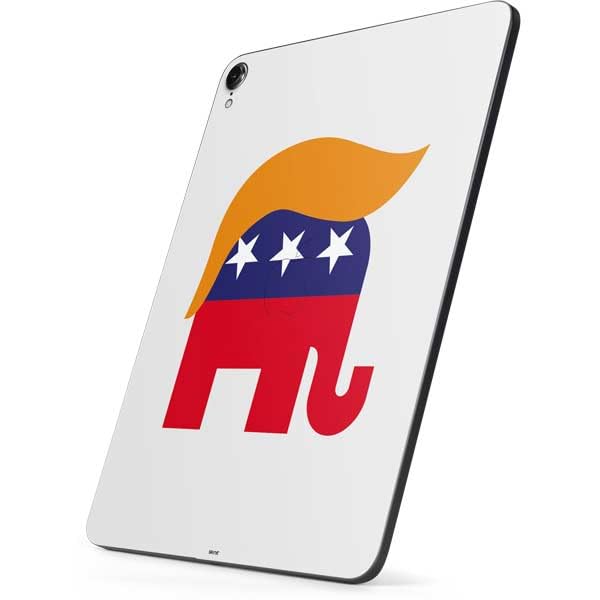 Skinit Decal Tablet Skin Compatible with iPad Pro 12.9in (2017) - Officially Licensed Republican Trump Hair Design