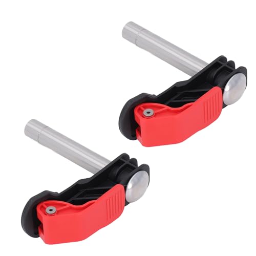 Yosoo Health Gear Pince pour Chien d'établi, 2 Pièces de Pince pour Trou de Chien de 20 Mm, Plastique Technique et Acier Inoxydable, Prise Ferme à Dégagement Rapide, pour Planche d'établi à Bois