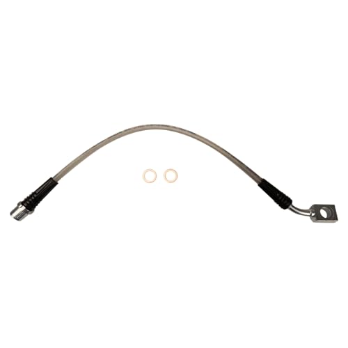 Image of TRQ Rear Brake Hose Set Compatible with 2005-2007 Chevrolet Malibu