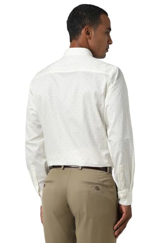 Image of Peter England Men's Cotton Print Slim Fit Shirt