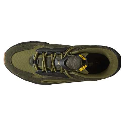 PUMA Mens Exotek Nitro Earthy Lace Up Sneakers Shoes Casual - Green - Size 10.5 M4