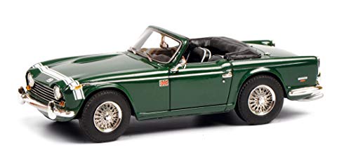 Schuco Triumph TR250 - 4508800 - Véhicule Miniature en résine - Échelle 1:43 - Vert Cover