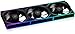 Thermalright TL-M12QR X3 120mm PC Reverse Blade Case Fans, Daisy-Chain | 1500RPM | ARGB | Dual Infinity Mirrors Lighting for Gaming Build(3-Pack)
