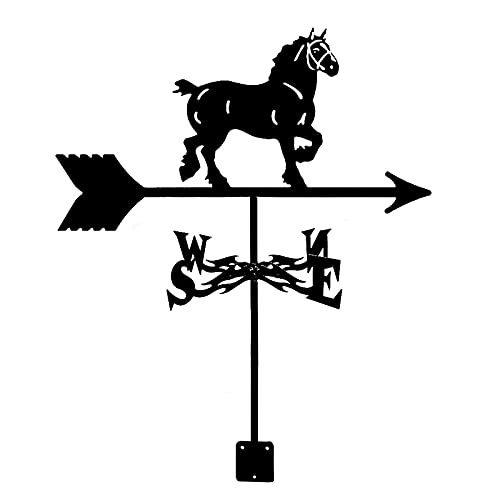 Windfahne aus Metall, Pferd, Wetterfahne aus Edelstahl für den Außenbereich, Eisen, Windrichtungsanzeiger, Messwerkzeug, Dach, Garten, Außenhof, Dekoration Windfahne aus Metall, Pferd, Wetterfahne aus Edelstahl für den Außenbereich, Eisen, Windrichtungsanzeiger, Messwerkzeug, Dach, Garten, Außenhof, Dekoration