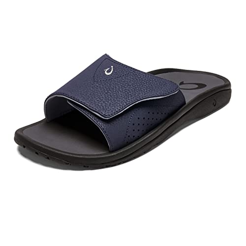 Image of OluKai Nalu Slide Men's Versatile Slide Sandals, Water-Friendly & Adjustable Straps, Lightweight & Durable, All-Day Comfort & Support
