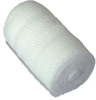 Safety First Aid Group HypaBand Conforming Bandages - White, 7.5 cm x 4 M (Pack of 6)