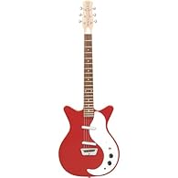DANO THE STOCK 59 GUITAR - VINTAGE RED Number of strings: 6 Hand orientation: Right Guitar pickup configuration: S-S String material type: Nickel Back material type: Maple Wood