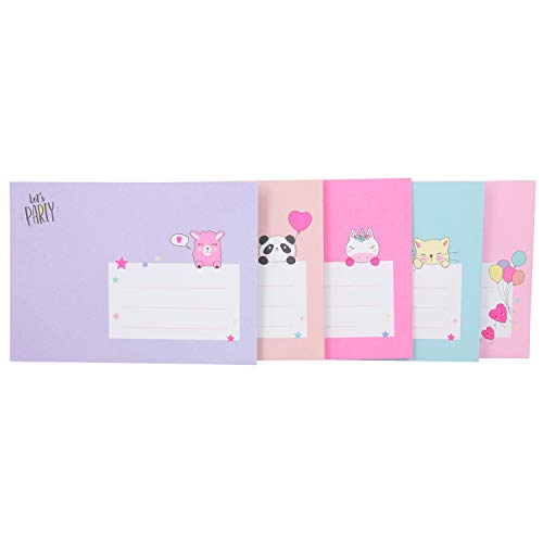 Depesche 11149 Topmodel - uitnodigingskaarten, 10 vouwkaarten met bijpassende enveloppen in 4 designs, incl. 35 stickers… - Image 4