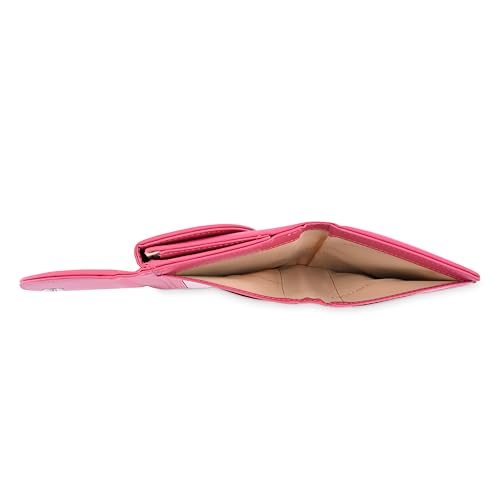 Image of Fastrack Solid Multifold Wallet for Women, Girls and Ladies | with Magnetic Closure