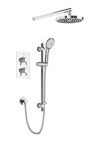 Bristan SHWR PK2 Complete Prism Shower, Chrome
