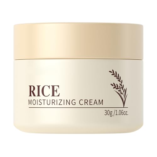 Rice Face Cream, Long Lasting Hydration Quickly Absorbed Non-stic...
