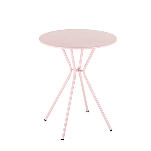 Simple Small Round Table, Foureg Support, High Temperature Baking Fini