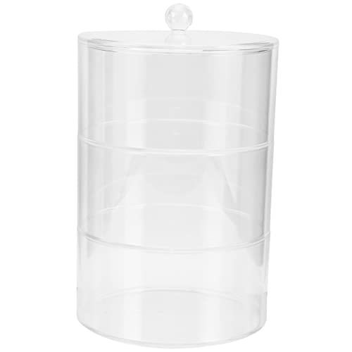 Levemolo Elegant Acrylic Jewelry Box Multi-Layer Organizer Perfect for Home Office