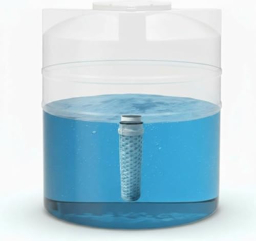 Image of Hard Water Softener for House - Disable Calcium and Magnesium Scaling, Reduce Hair Loss and Skin Itching, Protect RO Filter, Washing Machine, Water Heater, Plumbing Fixture from Scaling (2) | SALT FREE ANTI SCALE SYSTEM