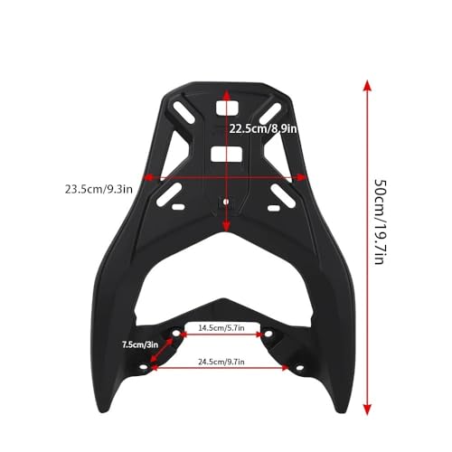 Support de boîte rangement N-MAX 155 pour éviter le manque d'espace