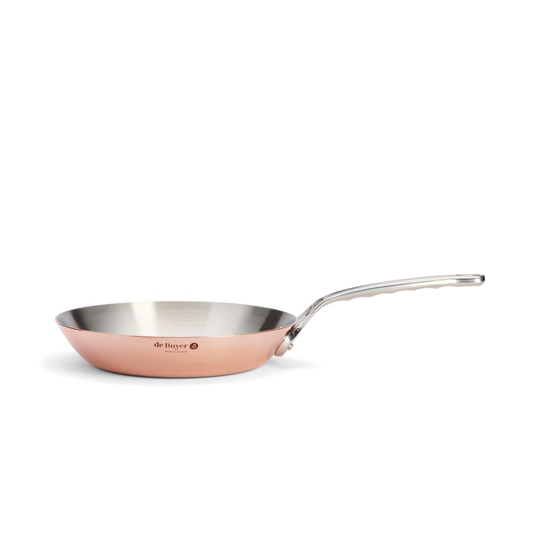 De Buyer - Poêle en cuivre INOCUIVRE - Diamètre 24 cm -