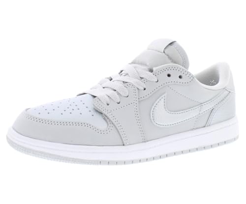 Image of Jordan Little Kid's 1 Retro Low OG Neutral Grey /Metallic Silver (FQ5436 002) - 2.5