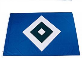 Hamburger SV Hoisting Flag Flag - 150 x 200, blue, 150 x 200 cm