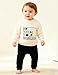 CIZENOFURS Toddler Baby Boy Sweatsuit Outfit Long Sleeve Sweatshirt Jogger Pants Boys Fall Clothes Set