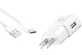 OEM Samsung Home Wall Charger for Galaxy S8/S8+ Note 8 - White EP-TA20JWE / EP-DN930CWE- Bulk Packaging