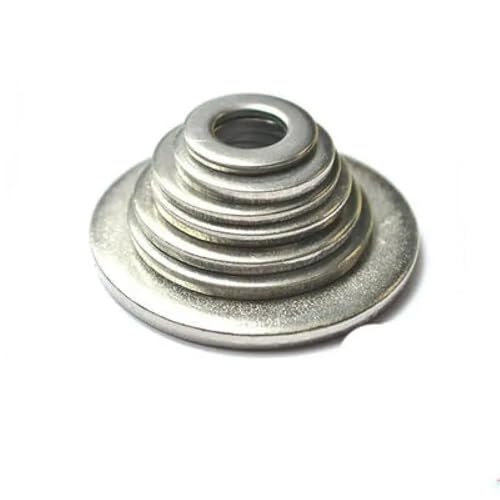 Mdingbao-シールワッシャー M1.6 M2 M2.5 M3 M4 M5 M6 M8 M10 M12 M14 M18 304 Stainles Steel Flat Washers For Bolt Screw, しっかりと耐久性がある(M10x20