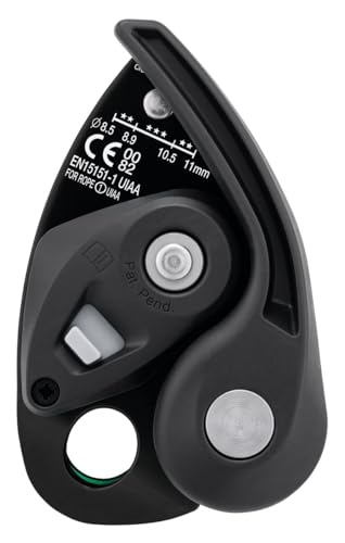 Image of PETZL GRIGRI+ Belay Device with Cam-Assisted Blocking and Anti-Panic Handle, Suitable for Learners and Intensive Use