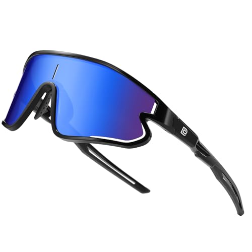 DUCO Polarized Sports Sunglasses for Men and Women Protection Ideal for Fishing Cycling and Running Mountain Biking DC0046