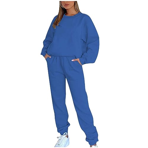 EMATOP Zweiteiler Damen Winter Elegant Traingsanzug Casual Hoodie...