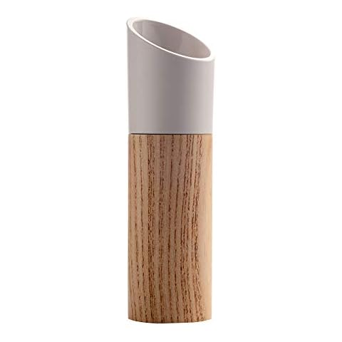 Shulishishop Pepper grinder Salt and pepper grinder Salt and pepper Black pepper grinder Salt pepper Salt and pepper shaker Salt grinder mill 14.5X4.5,white Cover