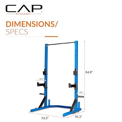 Cap Barbell FM-8000F Deluxe Power Rack Color Series
