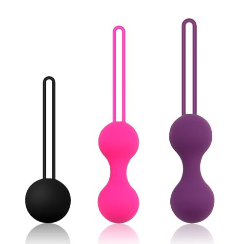 Kegel Ball 3 pcs Set Balls for Pelvic Strength Women Kegel Exerciser Pelvic Floor Muscle.Kegel Exercise Products for Beginners and Pros.