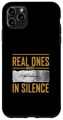 �u���E���J���[ Real Ones Move In Silence �u���E���O���t�B�b�N �X�}�z�P�[�X iPhone 11 Pro Max �p