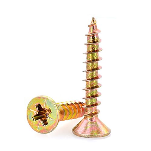 Vis autoperceuses 4mm lot de 500 pour fixations rapides sur tôle et métal - 4