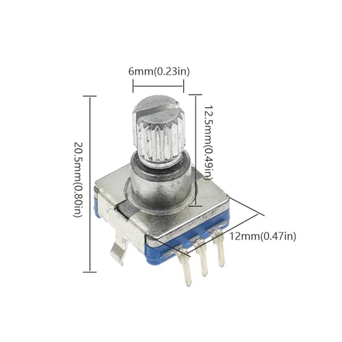 Codeur rotatif EC11s 20 positions pour réparer un bouton de volume audio - 6