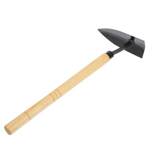 SUPVOX Hand Hoes Wooden Handle Steel Hoe for Gardening Lightweight Design Comfortable to Carry