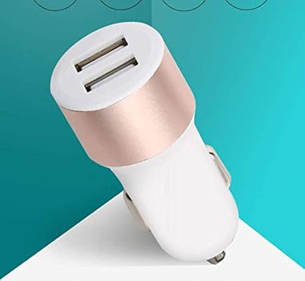 Tipo C Cargador de Coche,Cargador de Coche USB de Doble Puerto r?pido con tecnolog?a de Carga Adaptable a Dispositivos Inteligentes paraOro Rosa Tipo C Cargador de Coche,Cargador de Coche USB de Doble Puerto r?pido con tecnolog?a de Carga Adaptable a Dispositivos Inteligentes paraOro Rosa