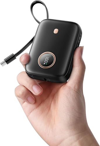 Power Bank 10000mAh 22.5W, Mini Caricatore Portatile con Ricarica Rapida,