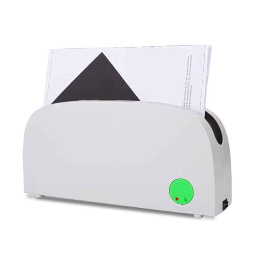 IUBGFTO Elektrisches Thermobindegerät A4, 33 mm maximale Bindestärke, Buchkantenbindeset mit Kühlgitter, 1 Minute Schnellbindung für Fotoalben, Dokumente und Berichte