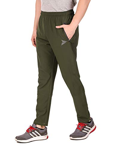 Image of FITINC Men's Relaxed Fit Polyester Track Pant