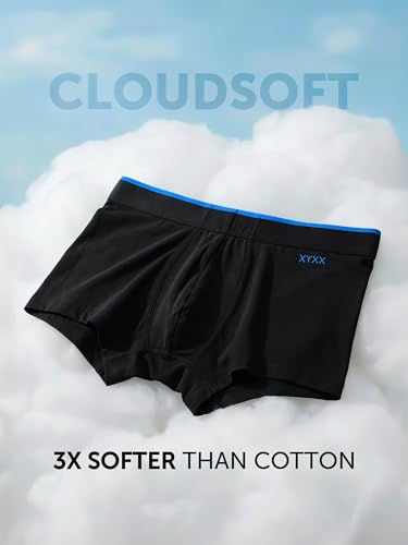 Image of XYXX Men's Uno Micromodal Antimicrobial Trunks | Snug Fit, 4-Way Stretch & No-Marks Waistband Underwear for Men Combo (Pack of 2)