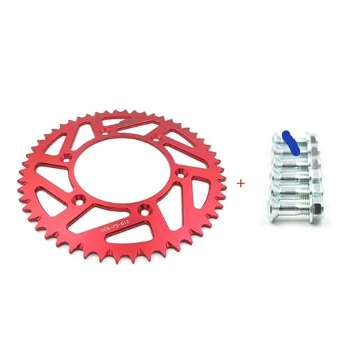 Pignon arrière 52 dents en aluminium pour CR et CRF moto tout-terrain