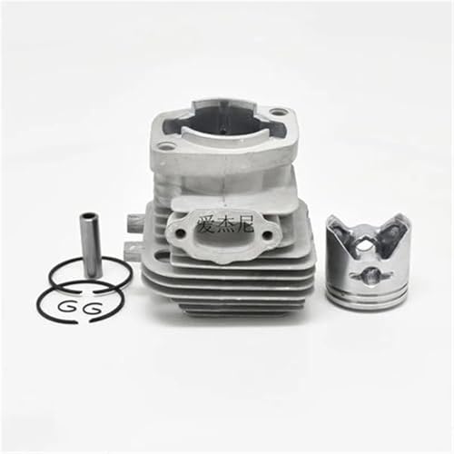 Jodriva Kit de joint de circlip de segment de Piston de cylindre de 34mm, for Zenoah, remplacement de débroussailleuse de taille-haie HT603D HT753S 603D 753S Ensemble de rondelles pour roulements à ai