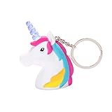 Kikkerland Unicorn LED keychain