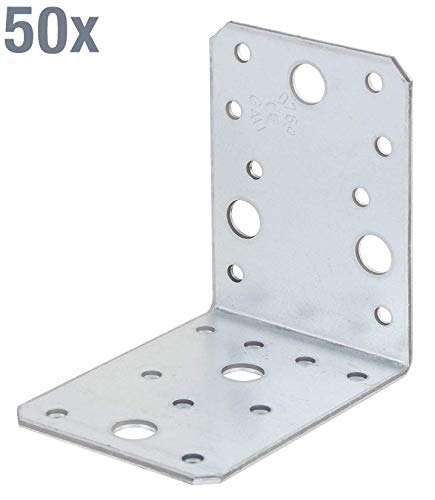 Équerre d'assemblage en acier de 90 mm pour stopper le grincement et stabiliser vos meubles