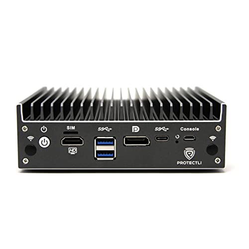 Protectli Vault Pro VP2420-4 Port, Firewall Micro Appliance/Mini PC - Intel Celeron J6412, DDR4 RAM, M.2 SSD Storage, AES-NI, Barebone - Kompatibel mit pfSense/OPNsense – Bild 3
