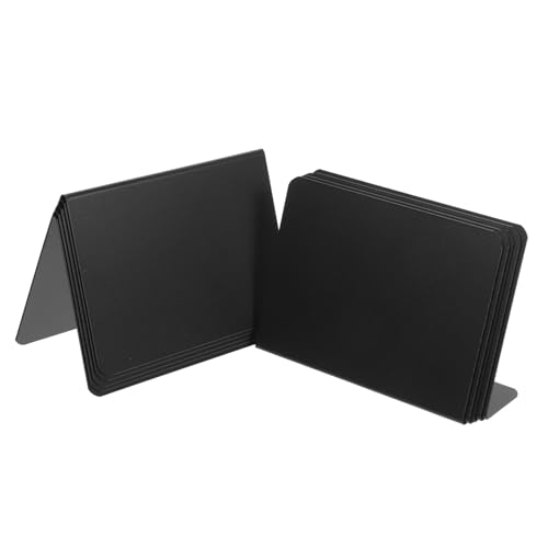 DOITOOL Acrylic Sign Stand for Table Numbers Dry Erase Name Tent for Meetings Wedding Decor Sign