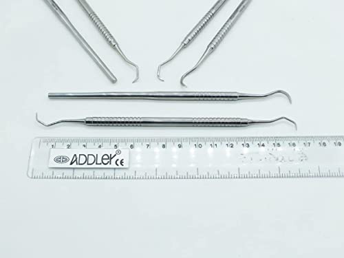 ADDLER Dental GMT, Enamel Hatchet solid Handle. Rust Free Life Time Anti Rusting Warranty.