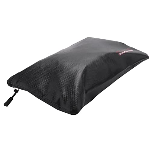 Bolsa de dinero ignífuga 4X impermeable y portátil para documentos 4